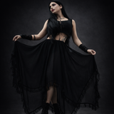 Chiffon Asymmetrical Skirt