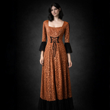 Velvet and Lace Gown