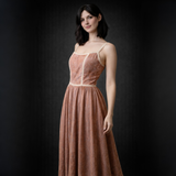 Pink Sleeveless Gown