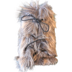 The VM Faux Fur Wrist Wallet Cuff