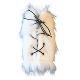 The VM Faux Fur Wrist Wallet Cuff