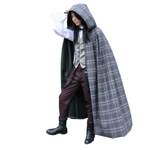 The VM Plaid Lined Cloak