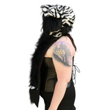 The VM Festival Faux Fur Animal Hood