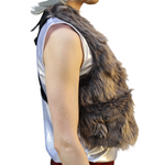 The VM Short Faux Fur Holster Vest