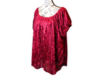 The VM Velvet Peasant Blouse