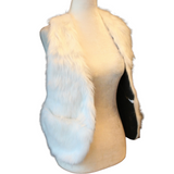 The VM Long Faux Fur Holster Vest