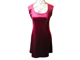 The VM Short Velvet Vamp Dress