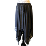 The VM Chiffon Asymmetrical Skirt