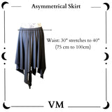 The VM Long Asymmetrical Skirt