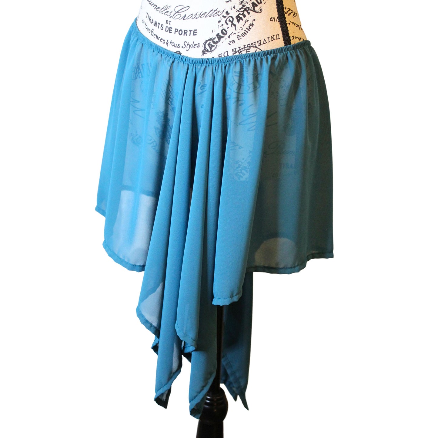 The VM Chiffon Asymmetrical Skirt