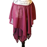 The VM Chiffon Asymmetrical Skirt