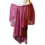 The VM Chiffon Asymmetrical Skirt