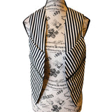 The VM Canvas Holster Vest with Lace Up Back