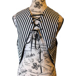 The VM Canvas Holster Vest with Lace Up Back