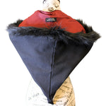 The VM Festival Hood with Faux Fur Trim