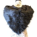 The VM Faux Fur Festival Hood