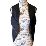 The VM Canvas Holster Vest with Lace Up Back