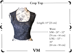 The VM Sparkly Crop Top