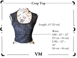 The VM Sparkly Crop Top