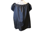 The VM Satin Peasant Blouse