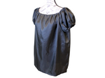 The VM Satin Peasant Blouse