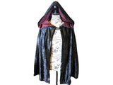 The VM Short Crushed Velvet Cloak