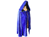 The VM Short Crushed Velvet Cloak