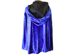 The VM Short Crushed Velvet Cloak