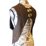 The VM Holster Vest with Lace Up Back and Clip Front