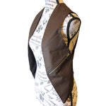 The VM Canvas Holster Vest with Lace Up Back