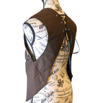 The VM Canvas Holster Vest with Lace Up Back