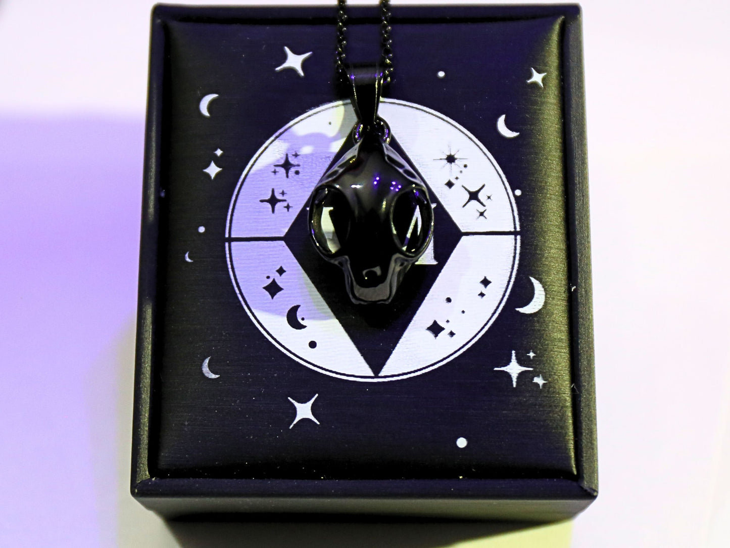 The VM Gothic Cat Skull Necklace - Stainless Steel