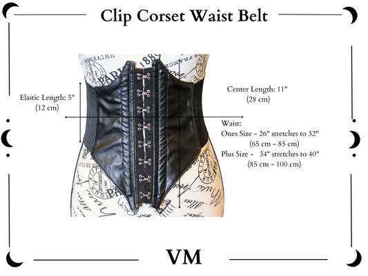 The VM Clip Corset Waist Belt