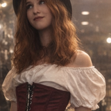 Cotton Peasant Blouse