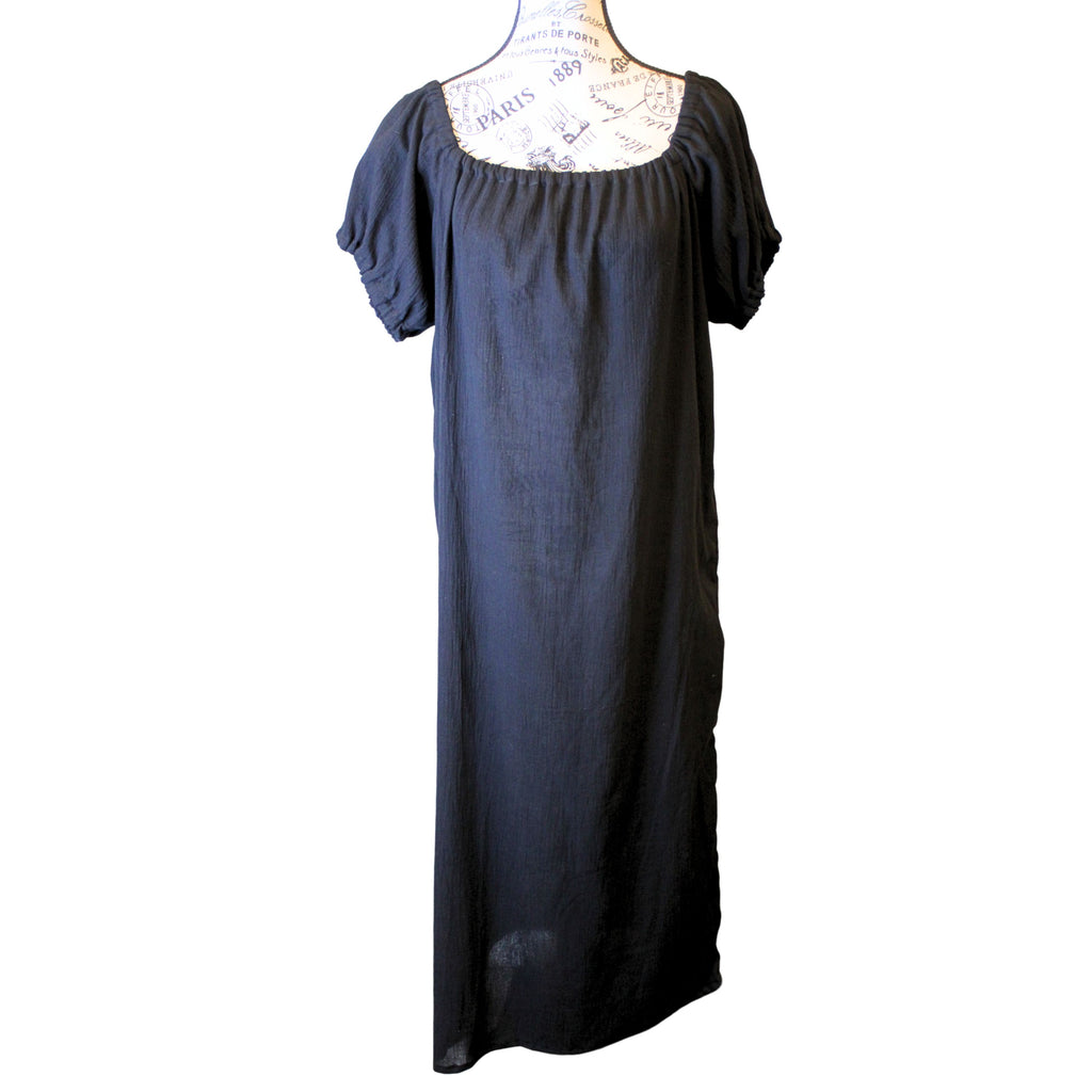 Cotton Peasant Dress
