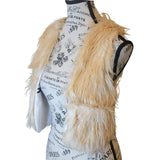 The VM Short Faux Fur Holster Vest