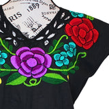 SALE Embroidered Peasant Top (size medium)