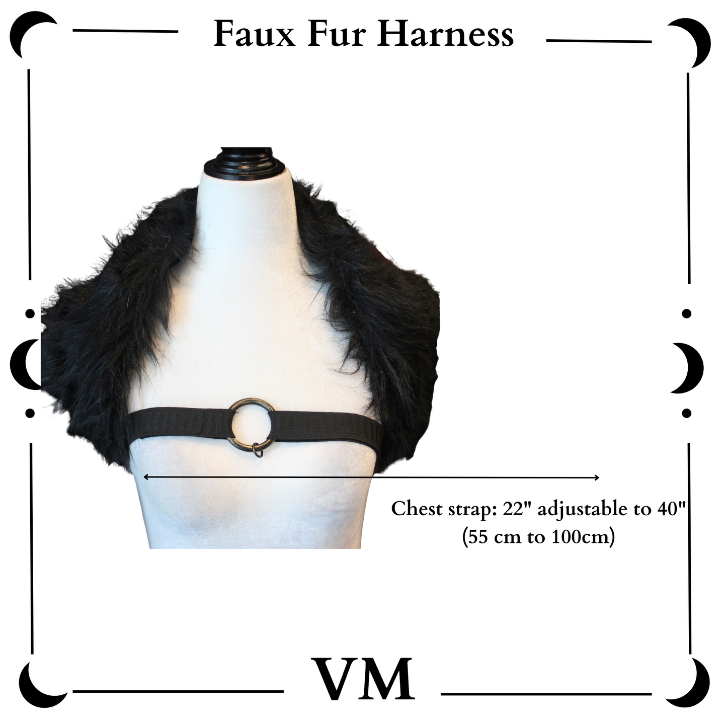 The VM Faux Fur Harness