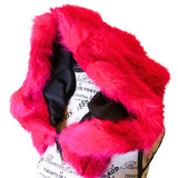 The VM Faux Fur Festival Hood