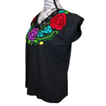 SALE Embroidered Peasant Top (size medium)