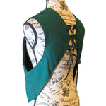 The VM Holster Vest with Lace Up Back and Clip Front