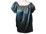 The VM Satin Peasant Blouse