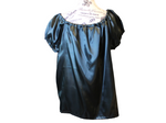 The VM Satin Peasant Blouse