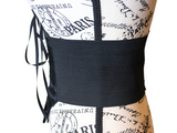 The VM Lace-Up Corset Waist Belt