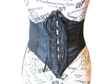 The VM Lace-Up Corset Waist Belt