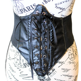 The VM Lace-Up Corset Waist Belt