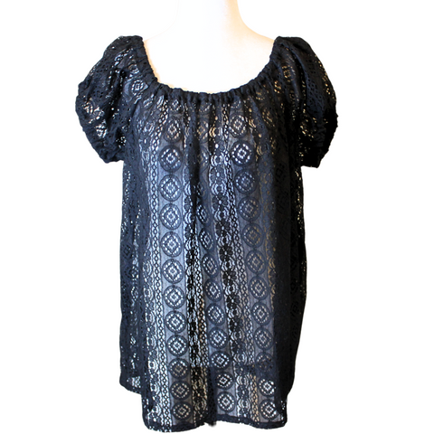 The VM Lace Peasant Blouse