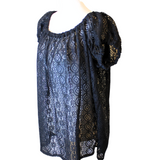 The VM Lace Peasant Blouse