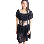 The VM Lace Peasant Dress