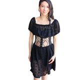 The VM Lace Peasant Dress